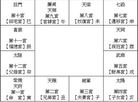 身宮 天府|紫微十二宮之命身宮